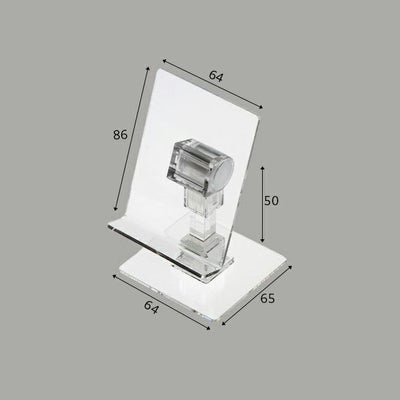 透明展示台モーションＳＴ－ＳＳ３のサイズ表記画像