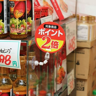 ガラスやツルツルした面に吸盤＆クリップのサイズ表記画像