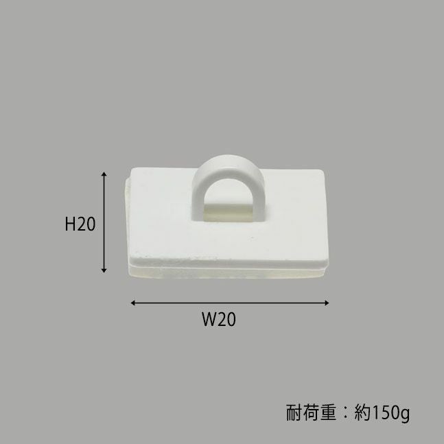 天吊りＰＯＰにシーリングループのサイズ表記画像