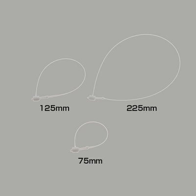 樹脂製フックパーツＳ菅ロックＴＦ－Ｈ９２３０ｍｍのサイズ表記画像