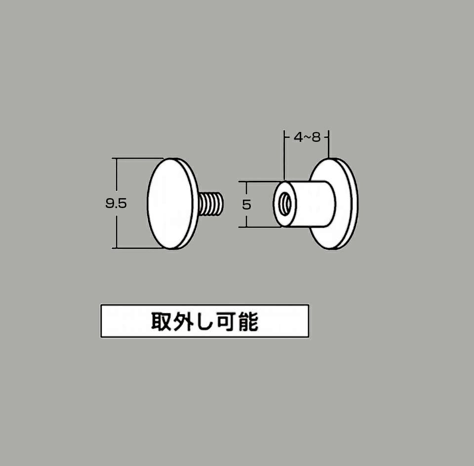 プラネジ（小）のサイズ表記画像