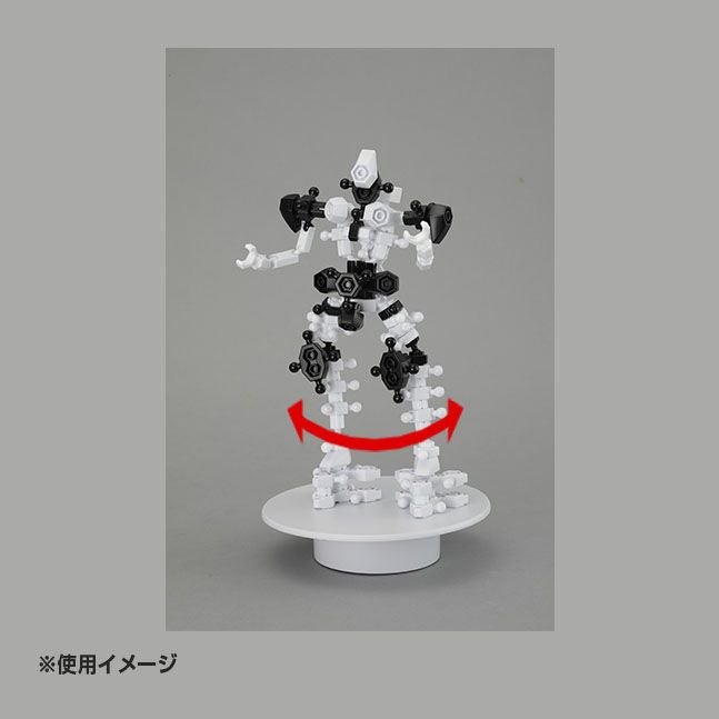 【新品】バンダイ　什器　展示ターンテーブル　 昭和レトロ 回転展示台カラムⅠ フィギュア向けのターンテーブル｜店舗用品通販