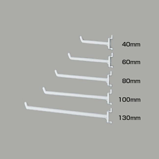 固定式フックパッケージフックＮＰＨ３ｔ用のサイズ表記画像