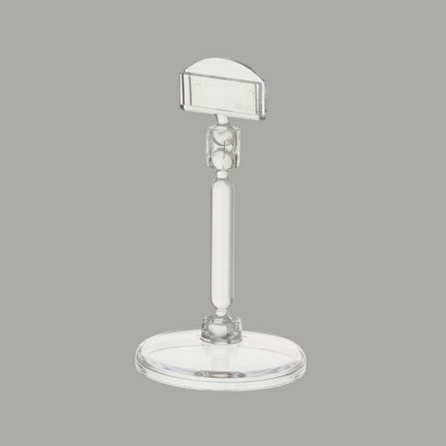 (カードスタンド)クリアーベース５０＆カード差しＡの商品画像