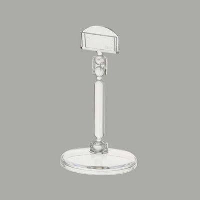 (カードスタンド)クリアーベース５０＆カード差しＡの商品画像