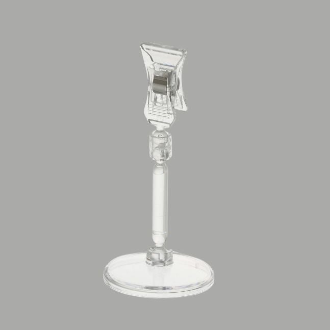 (カードスタンド)クリアーベース５０＆クリップＢの商品画像