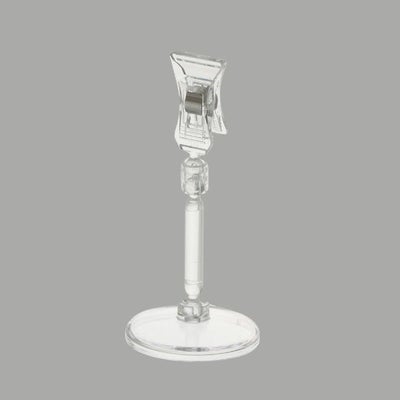 (カードスタンド)クリアーベース５０＆クリップＢの商品画像