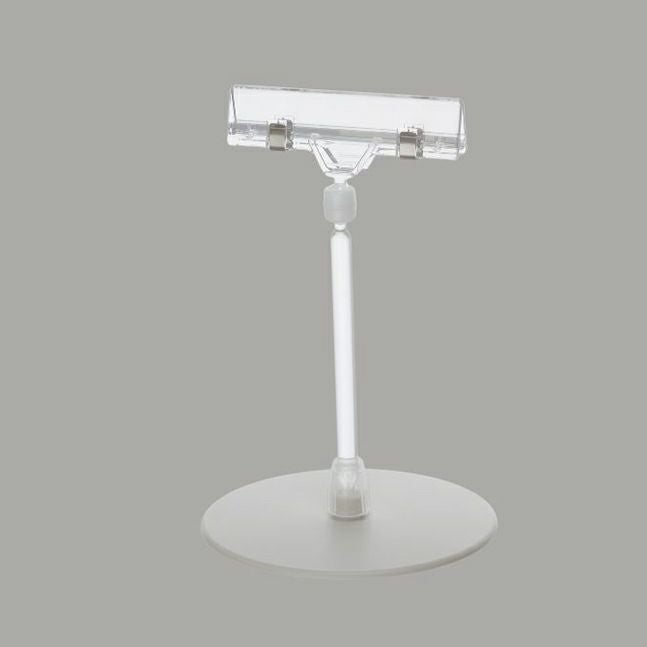 (カードスタンド)折りたたみ式サインスタンドアイボリーＢの商品画像