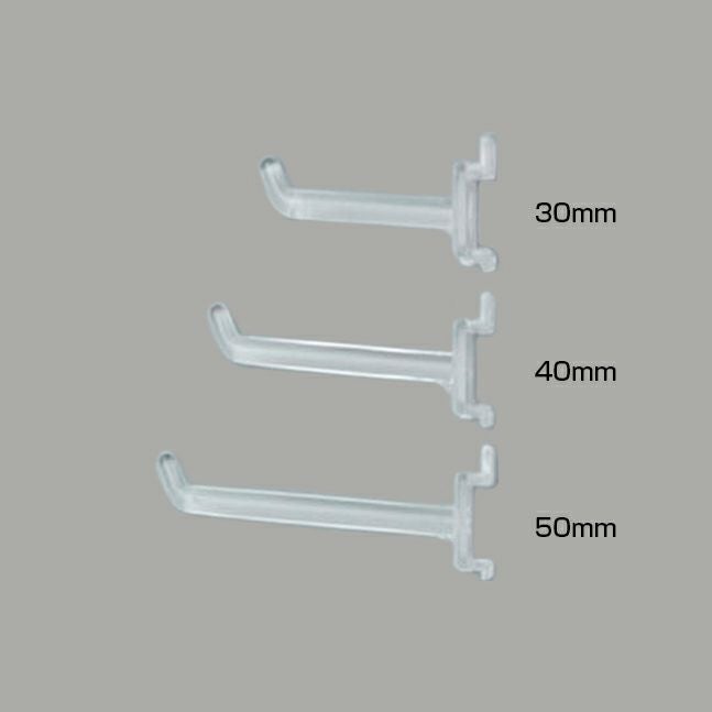 クリアパッケージフックＮＰＨ２ｔ用のサイズ表記画像