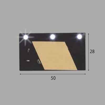 小型点滅LED「LINE/白」のサイズ表記画像