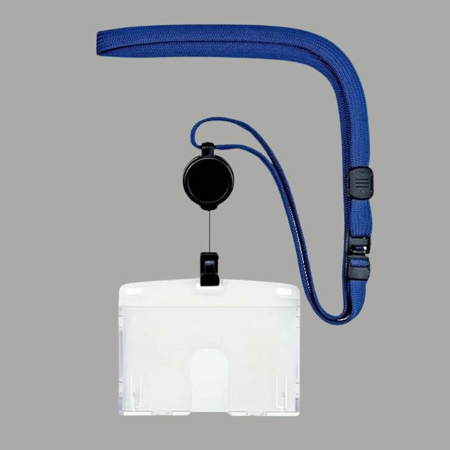 社員証やイベントに吊り下げ名札ＮＬ－７Ｐ－ＢＵの商品画像