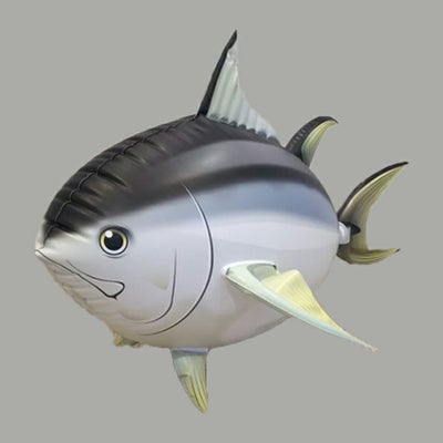 エアーＰＯＰバルーン　マグロ（プリティ）の前方からの商品画像