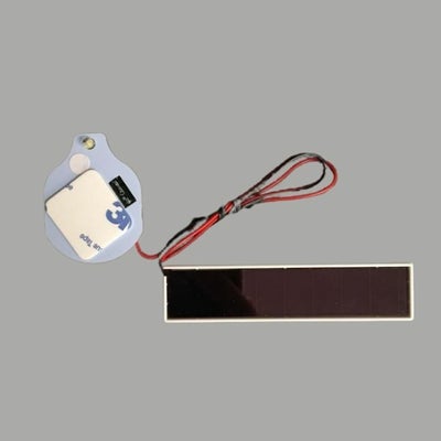 小型ＬＥＤソーラーＨＡＮＡＢＩ１球白の商品画像