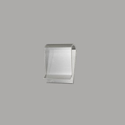 フック型Ｒ－１・２０ミリＡＢＳ透明の商品画像