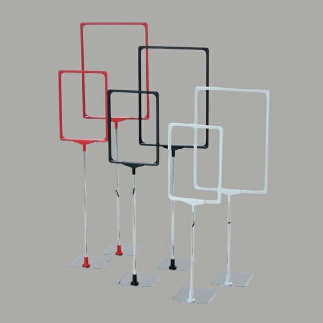 フレーム付スタンドスタンドＮタイプ赤の商品画像