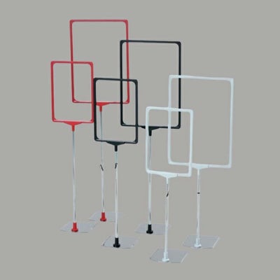 フレーム付スタンドスタンドＮタイプ赤の商品画像