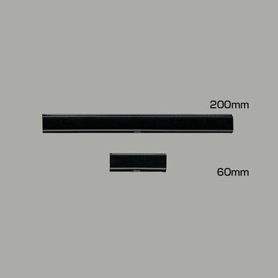 マグネットで簡単差し替えマグサンドバー黒のサイズ表記画像